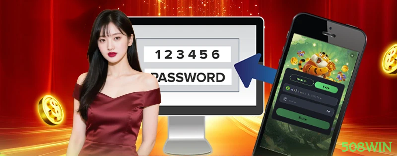 Imagem promocional do aplicativo mobile da 508win